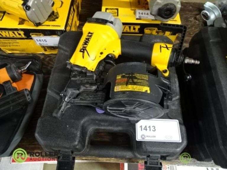 DeWalt DW66C1 Pneumatic Coil Siding And Fencing Nailer, 15Degree Coil