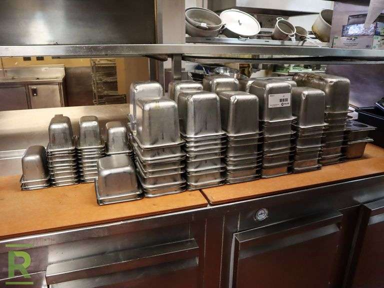 Stainless Steel Inserts, Assorted Sizes - Roller Auctions