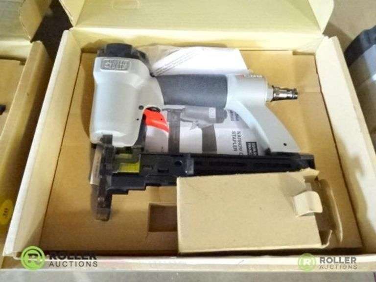 Porter Cable NS100A Pneumatic Narrow Crown Stapler Roller Auctions
