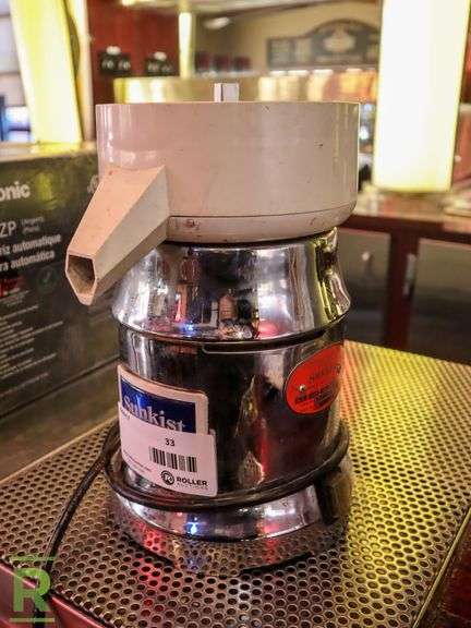 Sunkist 8-R Juice Extractor - Roller Auctions