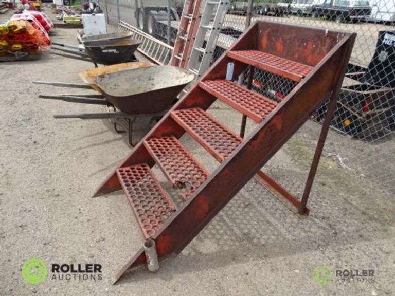 Metal Trailer Steps Roller Auctions