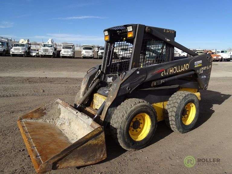 2004 New Holland LS185.B Skid Steer Loader, 2Speed, Auxiliary