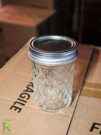 (4) Boxes Of Mason Jars, 8OZ - Roller Auctions