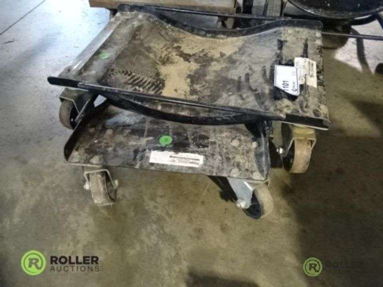 (2) Harbor Freight Car Dollies Roller Auctions
