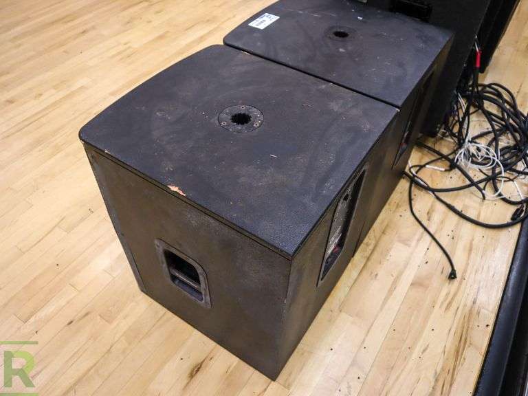 (4) EV Studio Speakers and (2) Subwoofers - Roller Auctions