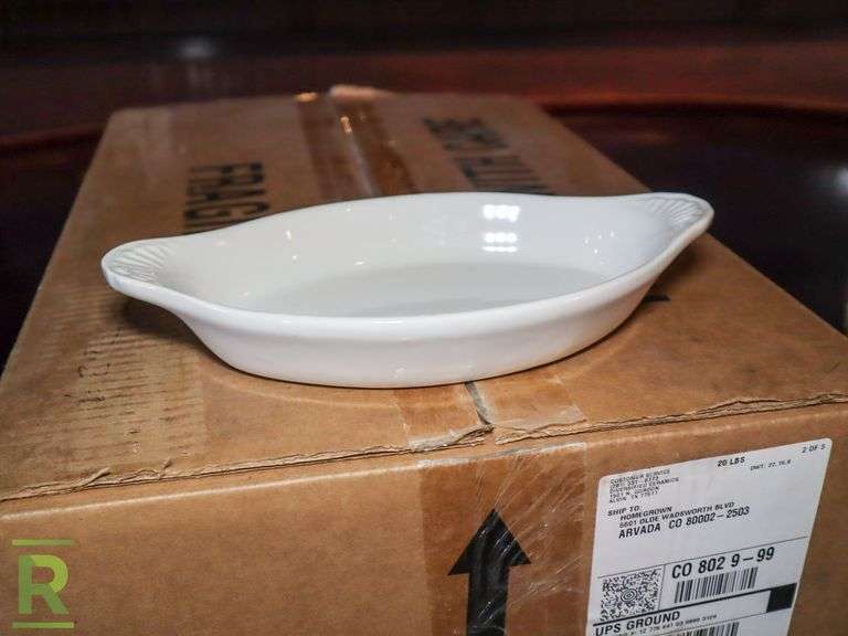 (7) Boxes Of Assorted Dishes - Roller Auctions