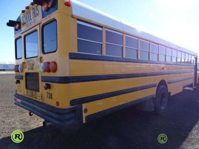 1997 INTERNATIONAL 3800 AMTRAN 77 PASSENGER SCHOOL BUS, DT466E 230HP