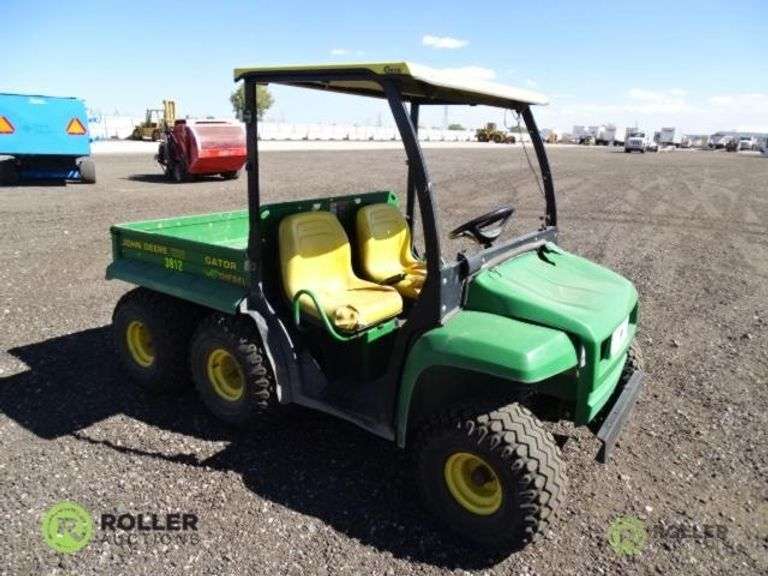 John Deere Gator, 6Wheel, Diesel, Hour Meter Reads1208, S/N