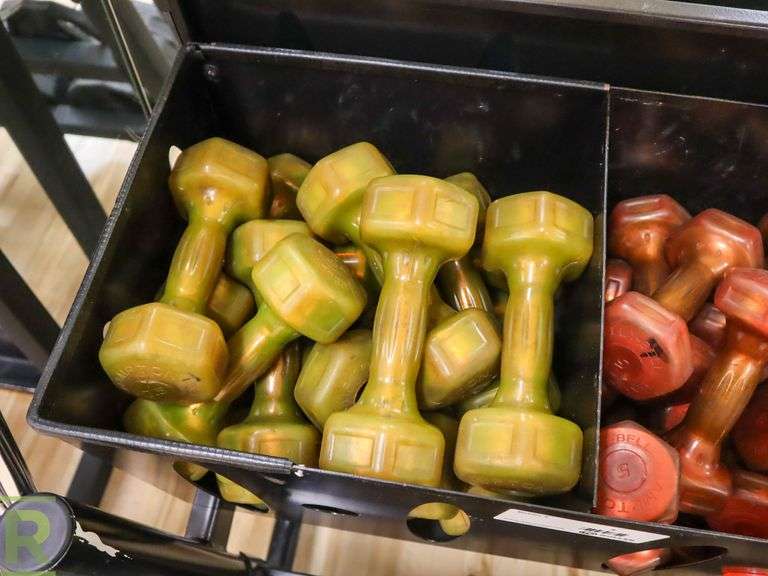 Hampton Jelly-Bells, 2.5lbs, 5lbs, 7.5lbs With Rack - Roller Auctions