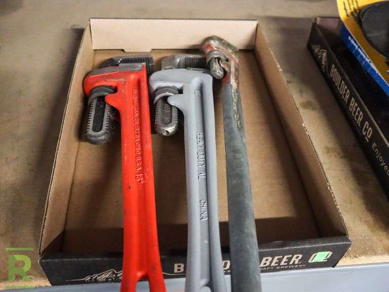 (3) Trays of Hand Tools - Roller Auctions