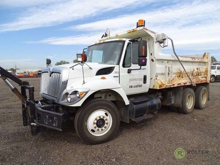2008 INTERNATIONAL WORKSTAR 7500 T/A Dump Truck, MaxxForce 10 Diesel