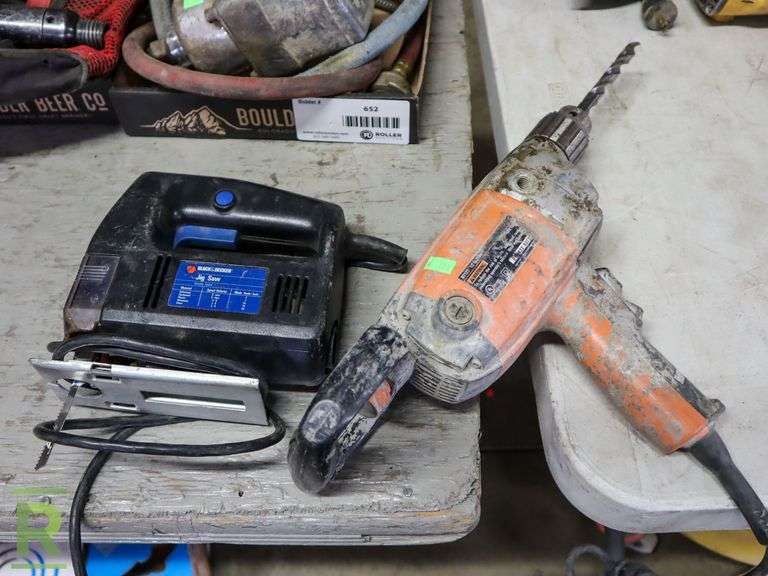 Ridgid D7121 Drill With Black & Decker Jigsaw - Roller Auctions