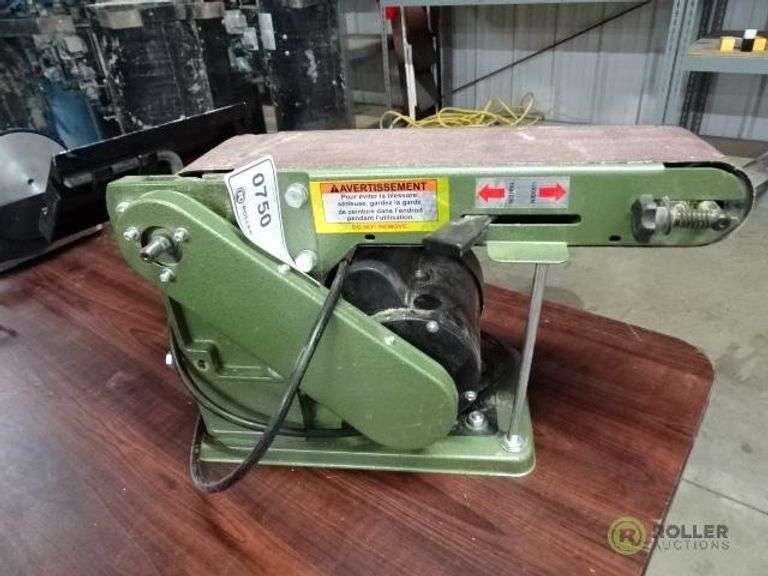 4in Benchtop Belt Sander Roller Auctions