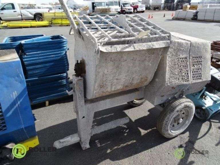 Portable Cement Mixer Roller Auctions