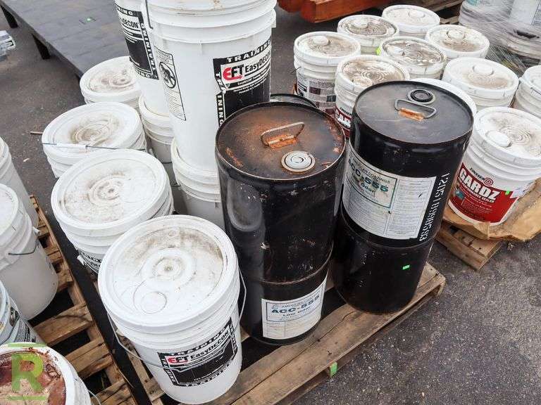 (2) Pallets Of Stain Sealer & Adhesive Remover - Roller Auctions