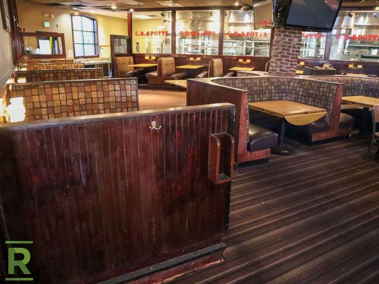 Booth Package, (8) Singles, 54" x 24", (12) Doubles, 54" x 48", (15) Tables, 54" x 30" And (4) Corner Booths - Roller Auctions