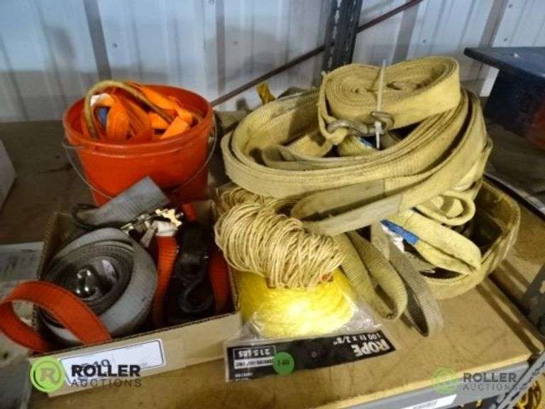Tow Straps, Rope, Twine and Tie Down Straps Roller Auctions