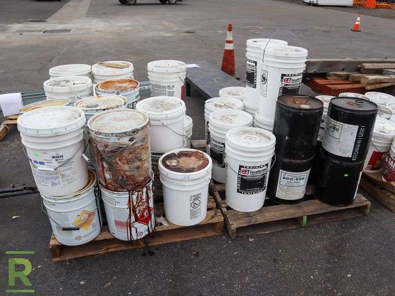 (2) Pallets Of Stain Sealer & Adhesive Remover - Roller Auctions
