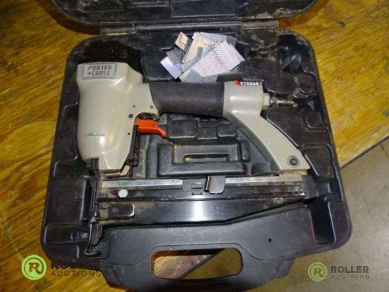 Porter Cable FN250B Pneumatic Finish Nailer in Case Roller Auctions