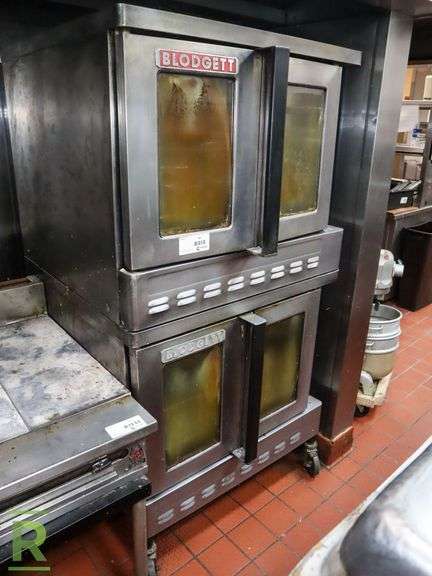 Blodgett Zephaire Double Stock Convection Oven On Casters, Gas - Roller Auctions