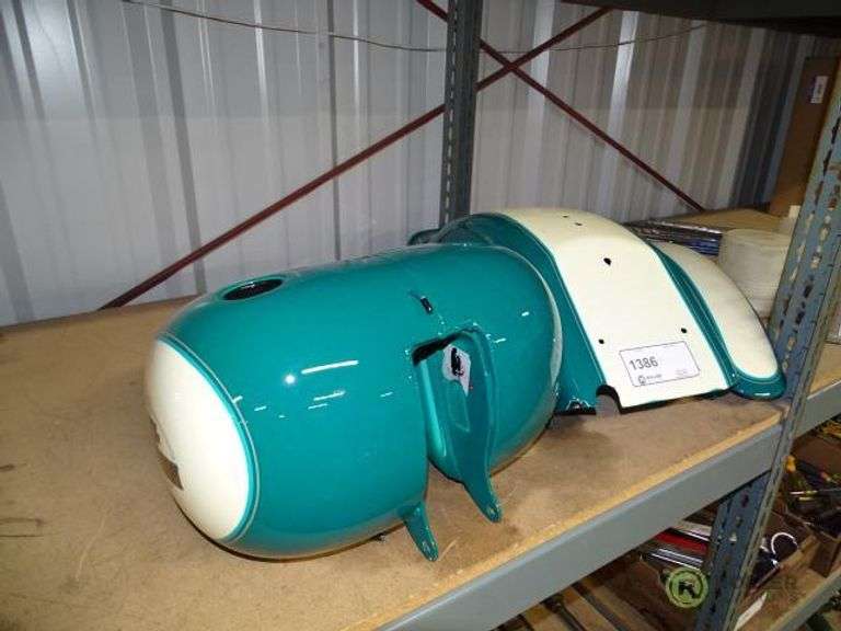 Harley Davidson Gas Tank and Front & Rear Fenders Roller Auctions