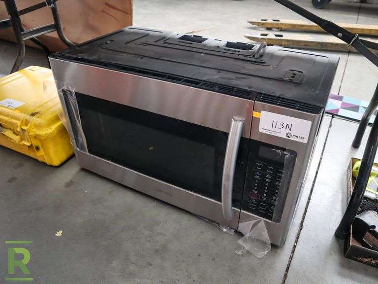 Samsung ME18H704SFS Microwave Roller Auctions