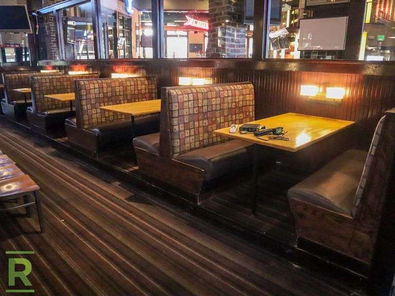 Booth Package, (8) Singles, 54" x 24", (12) Doubles, 54" x 48", (15) Tables, 54" x 30" And (4) Corner Booths - Roller Auctions
