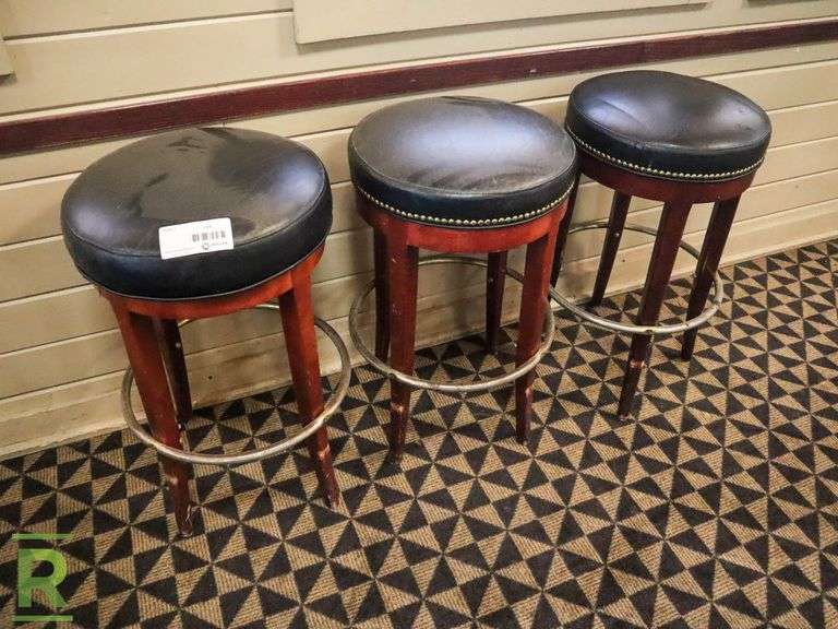 (3) Bar Stools - Roller Auctions
