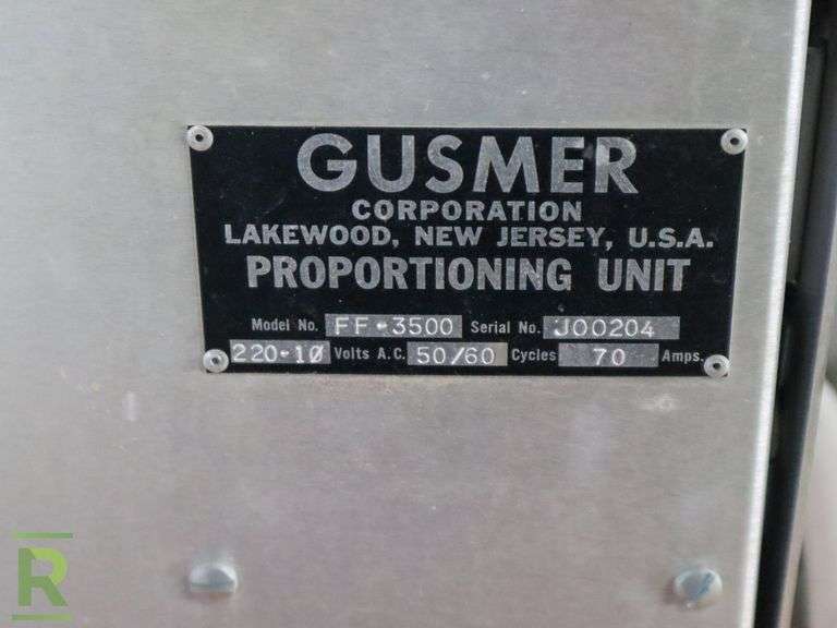 Gusmer FF-3500 Pneumatic Sprayer - Roller Auctions
