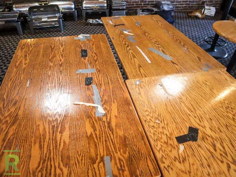 (3) Tables, 54" x 30" - Roller Auctions