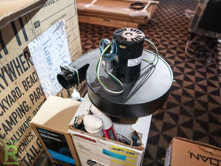 Plumbing Valves, Drain Board, Fan, Wire And Housing - Roller Auctions