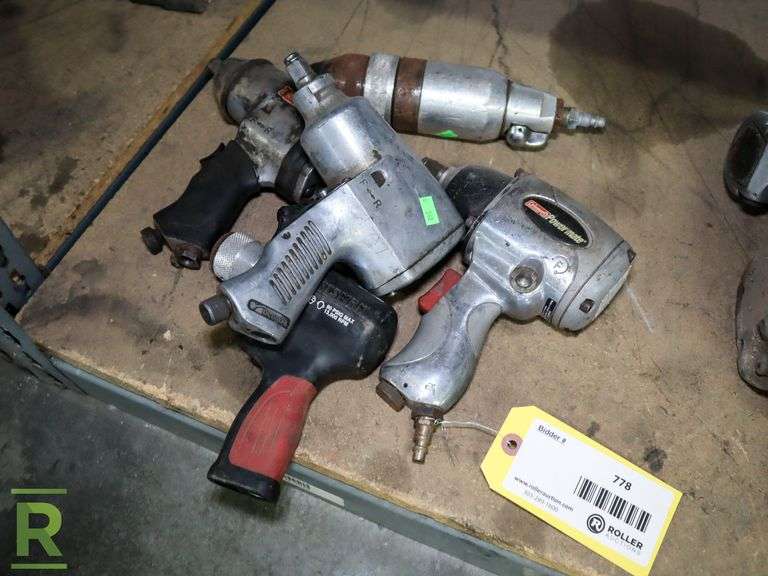 (5) Pneumatic Power Tools - Roller Auctions