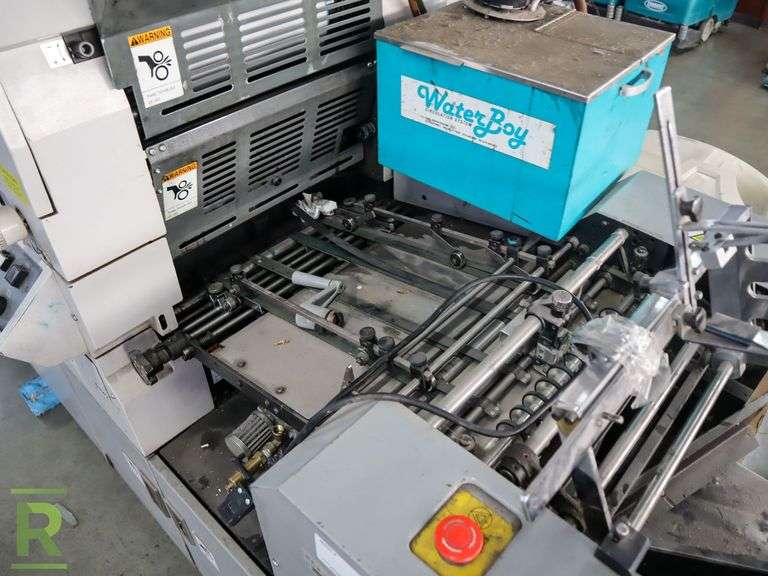 Hamada H234C 2Color Offset Printing Press Machine Roller Auctions