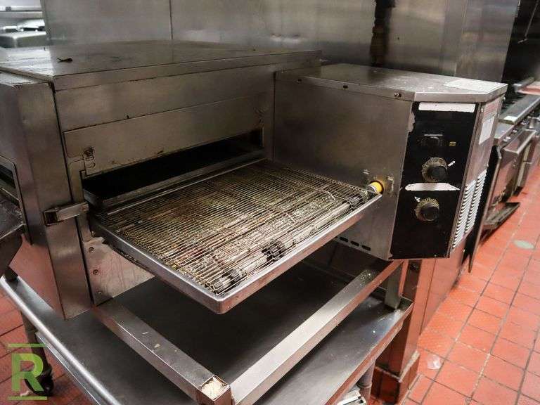 Lincoln Conveyor Oven With Equipment Stand - Roller Auctions