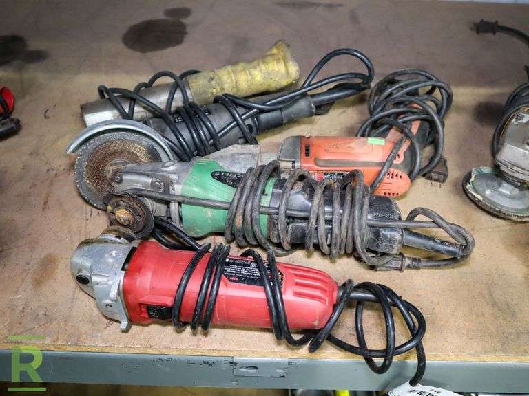 (3) Grinders, Hand Shear and Light - Roller Auctions