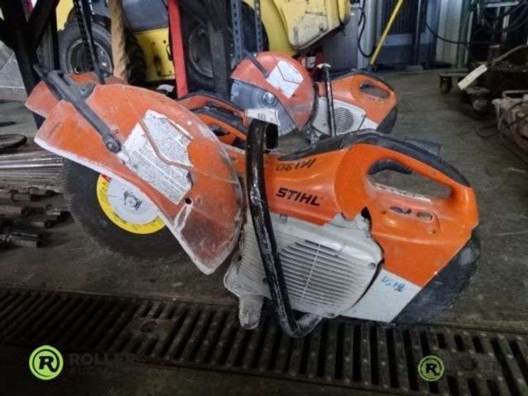 Stihl TS420 Gas Demolition Saw, Pull Start Roller Auctions