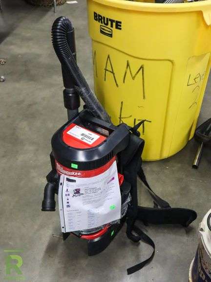 Milwaukee Cordless Backpack Vacuum - Roller Auctions