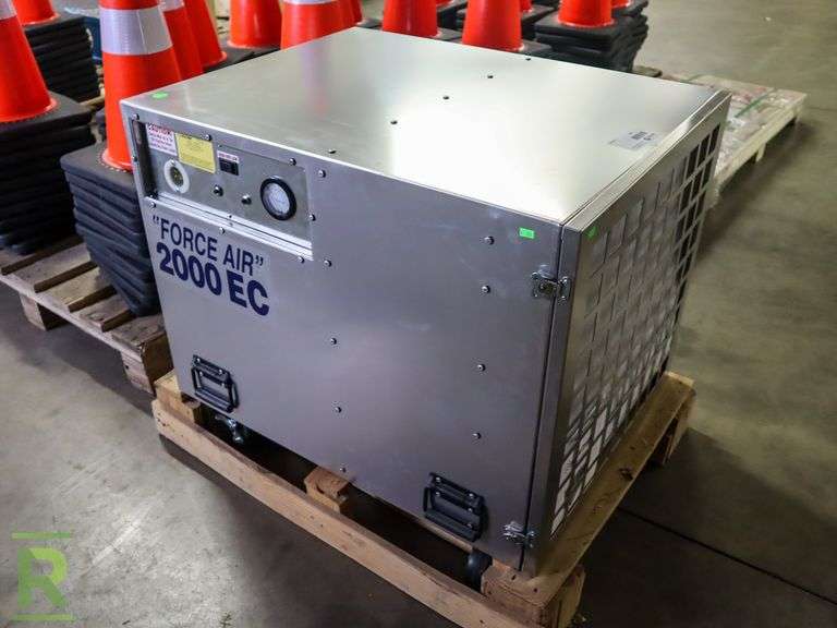 New ACSI FA2000EC Force Air 2000 EC Negative Air Machine Roller Auctions