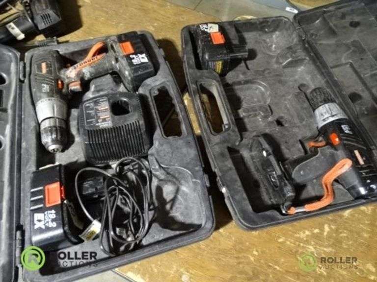 Craftsman 18V and 19.2V Cordless Drills w/ (1) Charger Roller Auctions