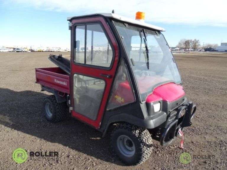 2004 KAWASAKI MULE 3010 4WD TRUCKSTER, Diesel Engine, Front Winch