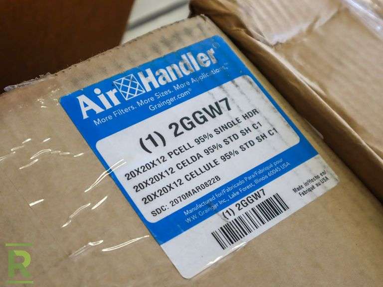 Pallet of Air Filters, Assorted Sizes - Roller Auctions