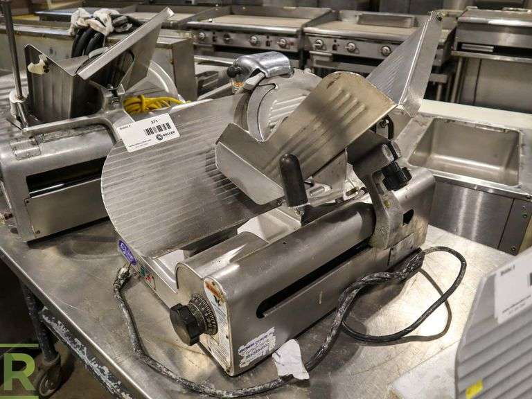 Globe 3600 Manual Meat Slicer with Sharpener Roller Auctions