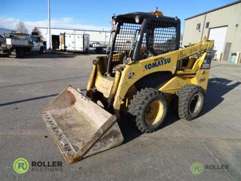2004 Komatsu SK1020T Galeo Skid Steer Loader, Turbo, Super Flow