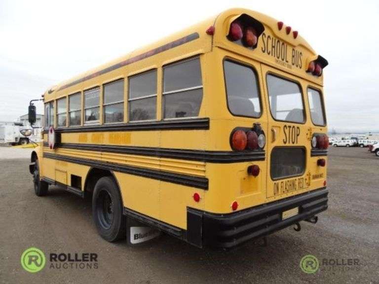 1992 BLU BLUE BIRD 35PASSENGER SCHOOL BUS, 7.3L V8 Diesel, Automatic, 23,500 LB GVWR, Odometer