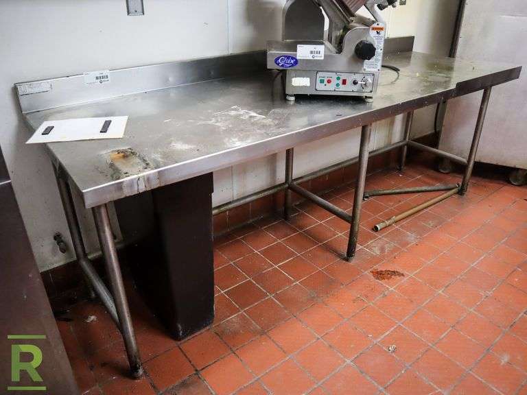 Stainless Steel Work Table, 29" x 96" - Roller Auctions