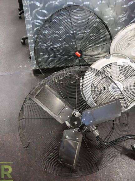 (3) Fans, Dayton, Galaxy And Wind Machine - Roller Auctions