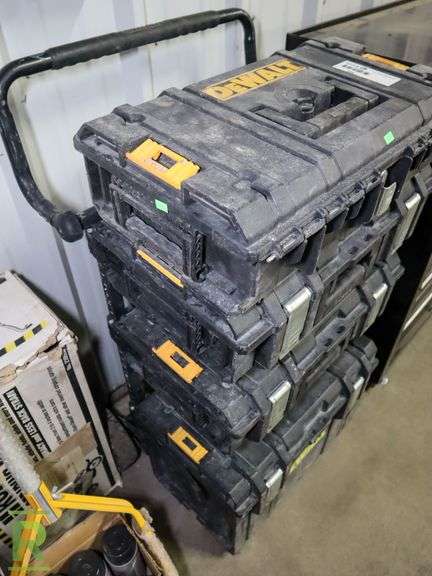 DeWalt 4-Compartment Stacking Tool Box - Roller Auctions