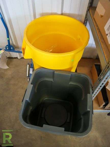 (2) Plastic Trash Cans - Roller Auctions
