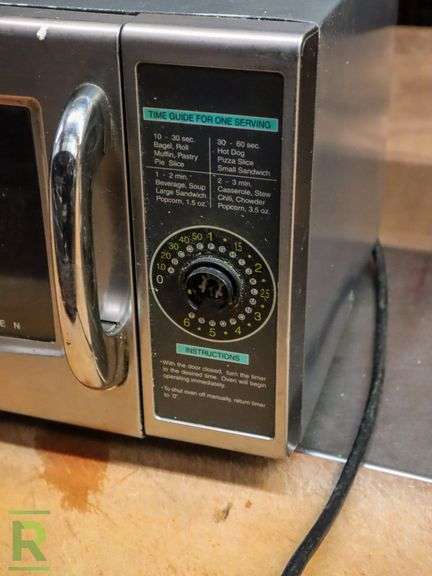 Sharp R-21LCF Microwave Oven - Roller Auctions