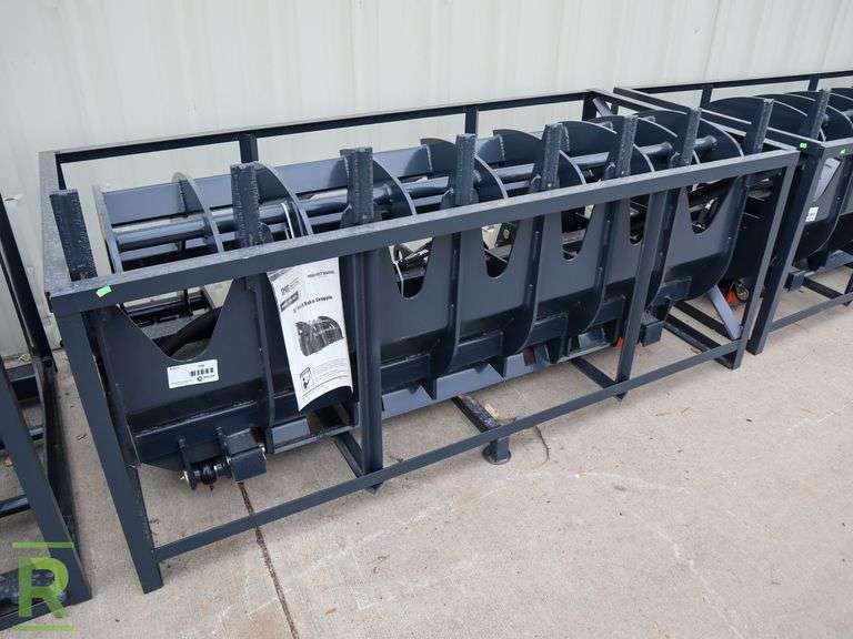 New TMG Industrial TMG-RG72 72" Root Rake Grapple Attachment to Fit Skid Steer (Please Check All Fluids, Fittings, Hardware and Connections Prior To Use) - Roller Auctions